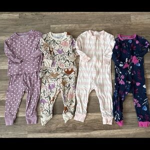 12-18 month girls pajama bundle